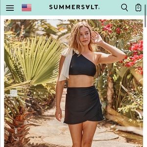 Summersalt: The Ruched Swim Skirt